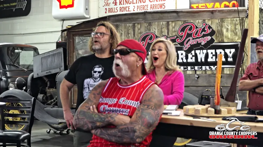Orange County Choppers at Pee-Pa's Hatchet Barn